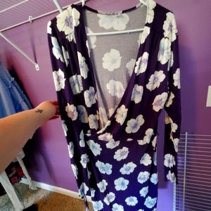 Purple flower dress